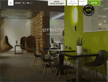 Tablet Screenshot of cityhotel.gr